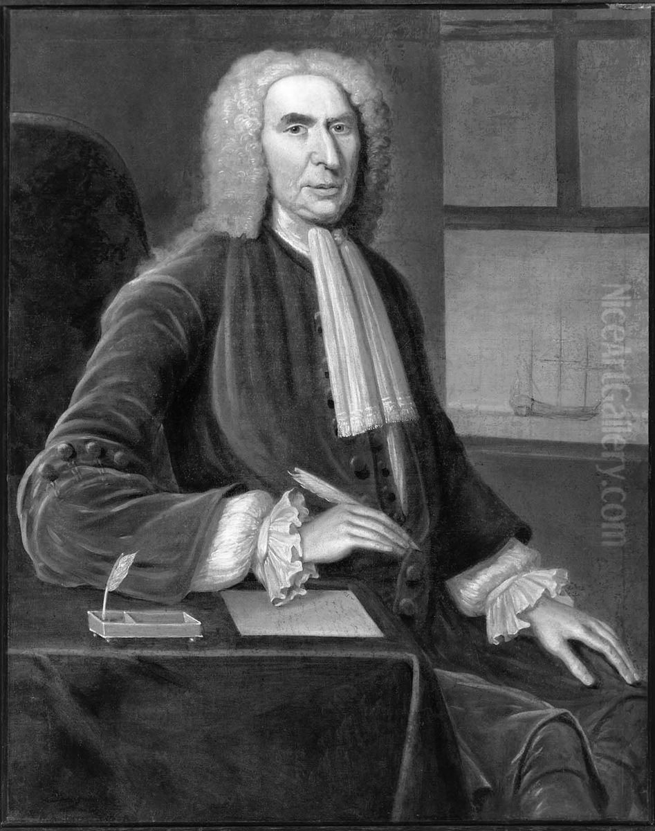 Judge Charles Chambers Oil Painting by John Smibert