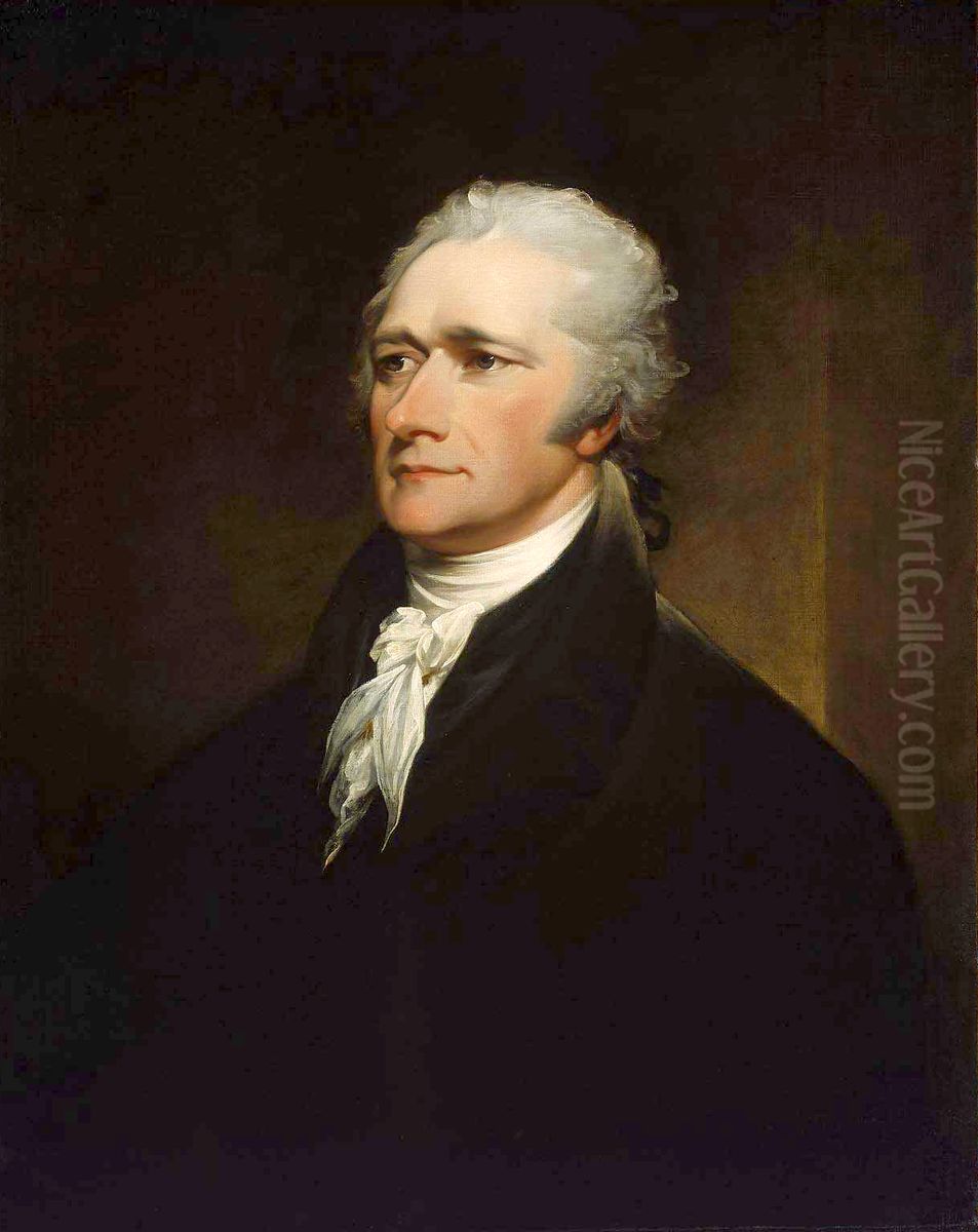 Alexander Hamilton. Oil Painting by John Trumbull