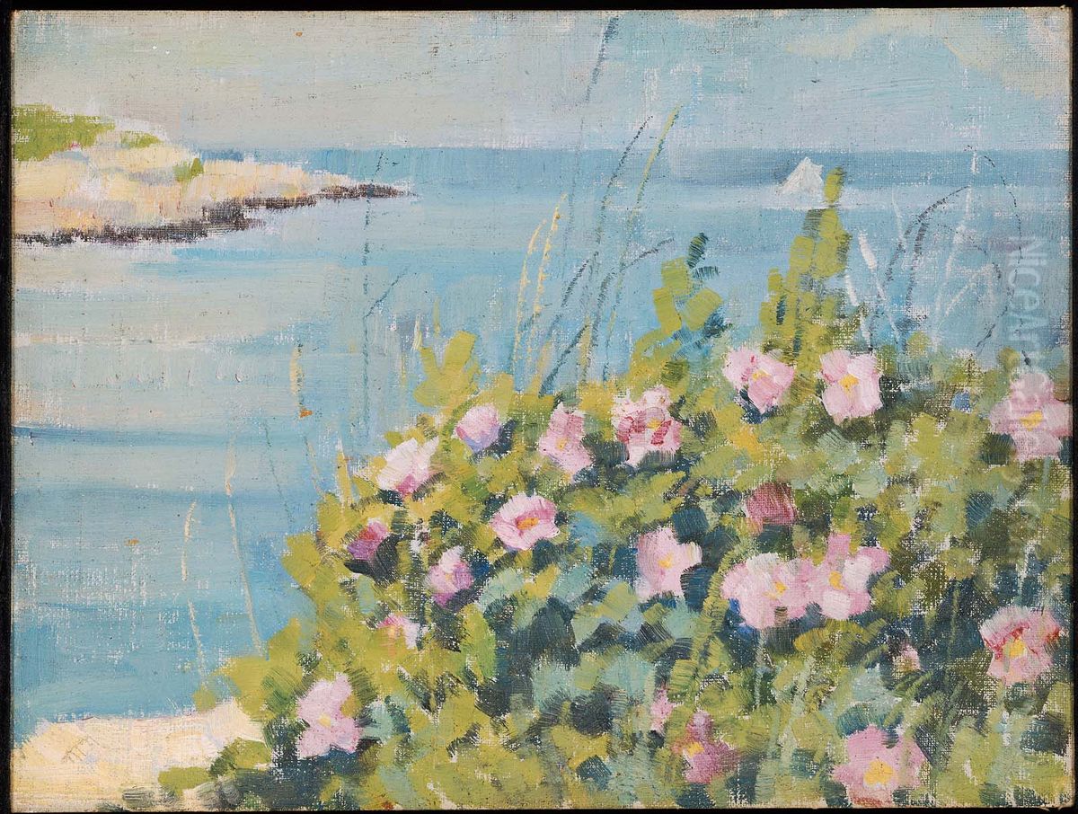 Folly Cove Oil Painting by Philip Leslie Hale