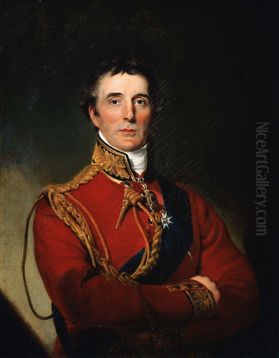 Duke of Wellington (copy after Sir Thomas Lawrence) Oil Painting by Rembrandt Peale