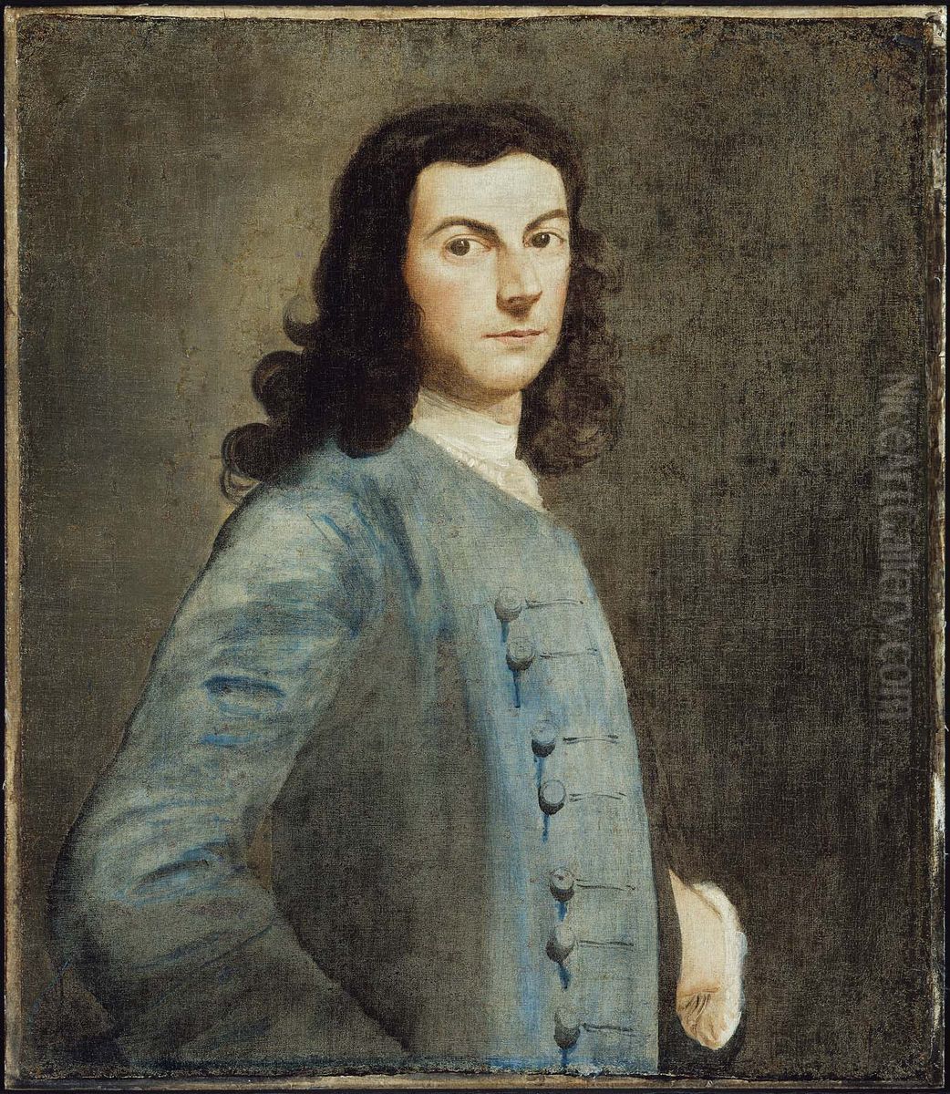 Self Portrait Oil Painting by Robert Feke