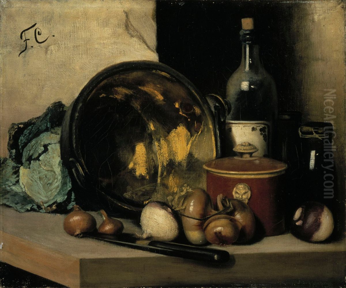 Still Life Oil Painting by Fanny Churberg