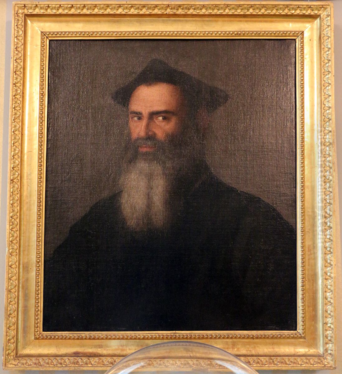 Portrait of a prelate Oil Painting by Francesco Salviati