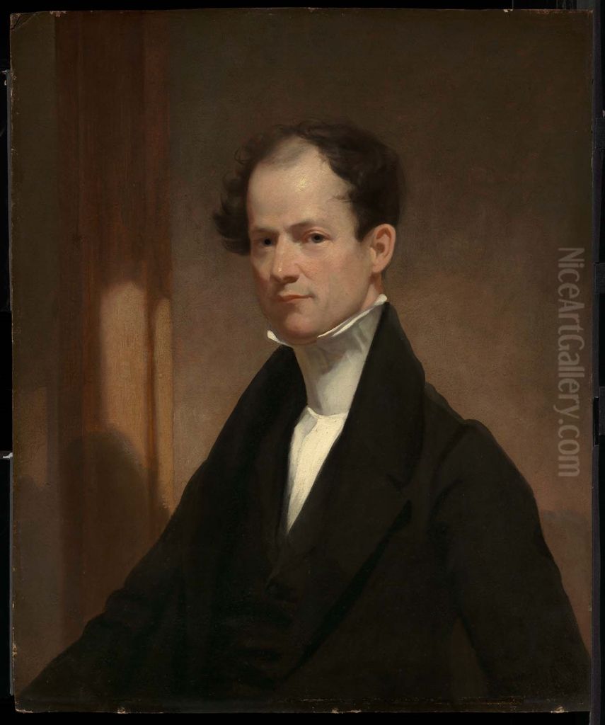 The Reverend Thomas Harvey Skinner Oil Painting by Samuel Finley Breese Morse