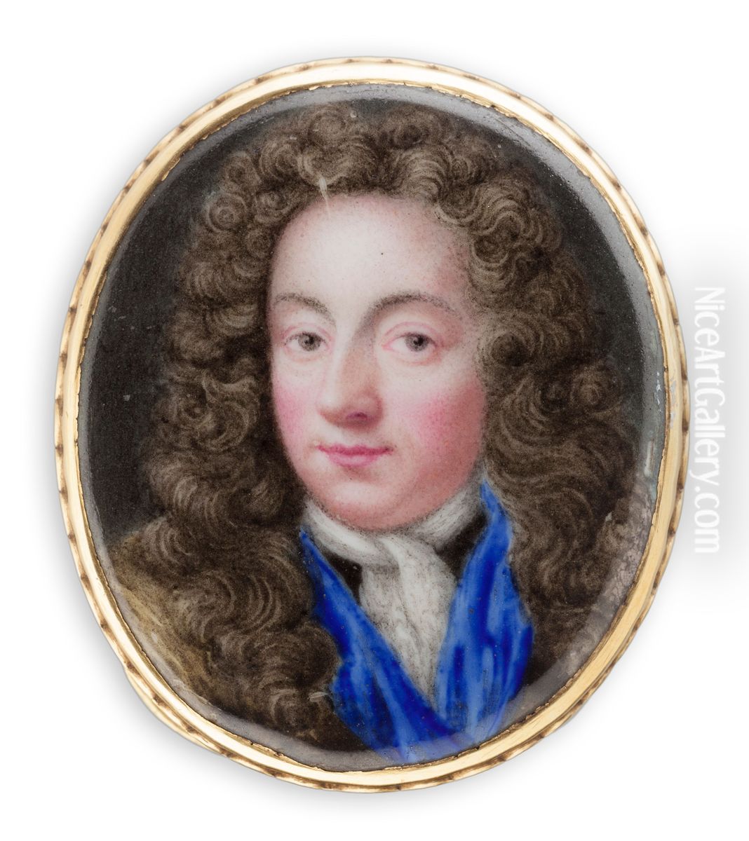 Vapaaherran muotokuva Oil Painting by Charles Boit