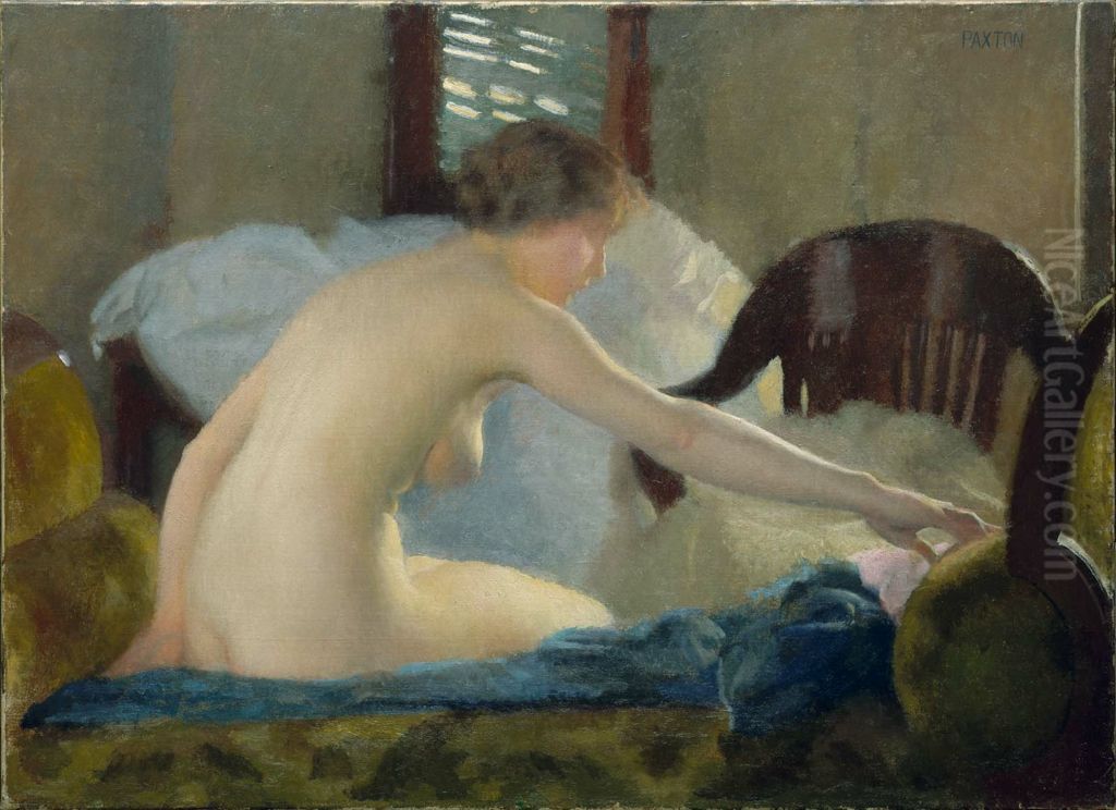 Nude Oil Painting by William McGregor Paxton