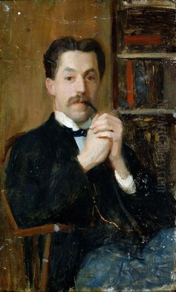 George H. Williams Oil Painting by William McGregor Paxton