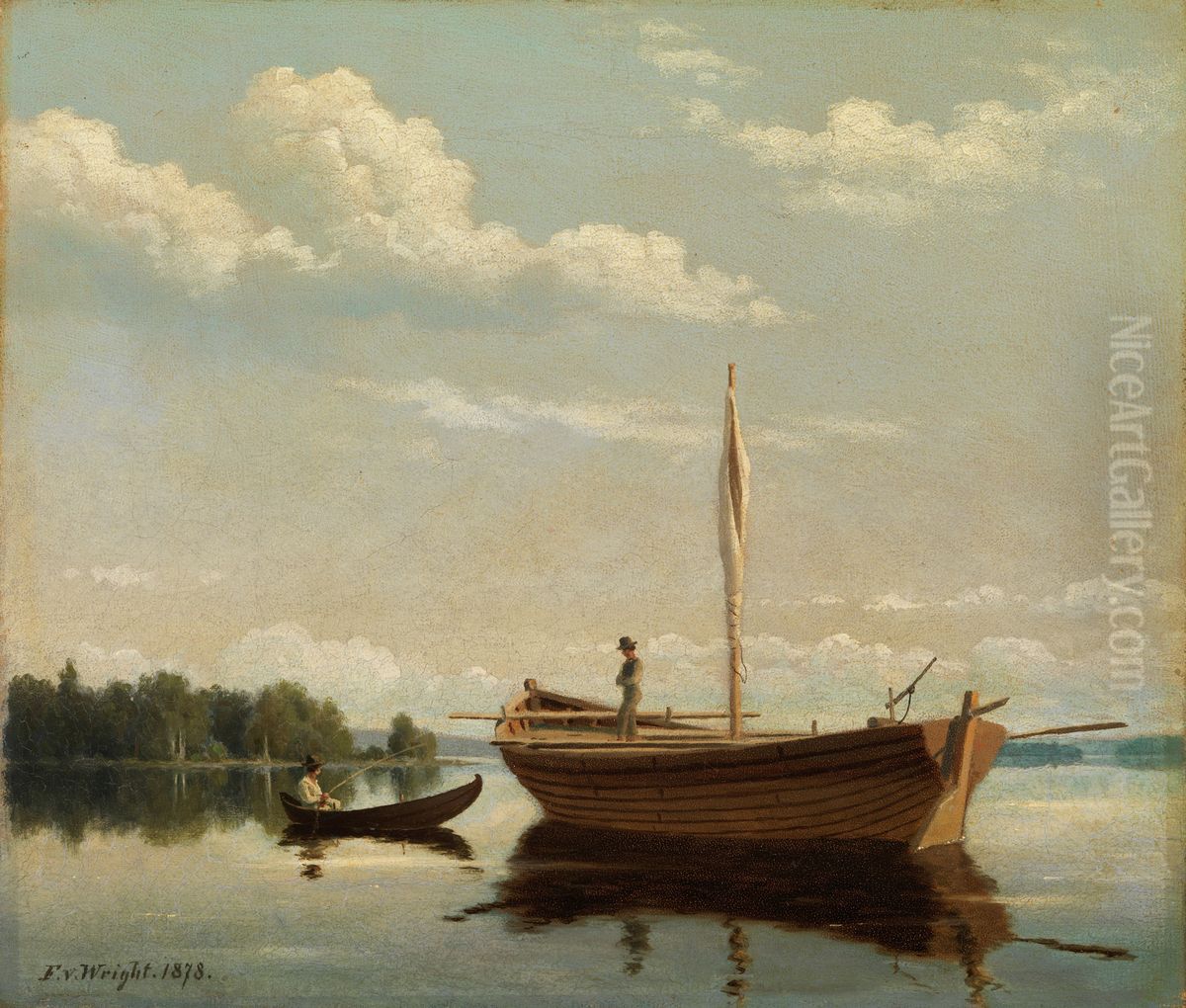In the Islands off Kuopio Oil Painting by Ferdinand von Wright
