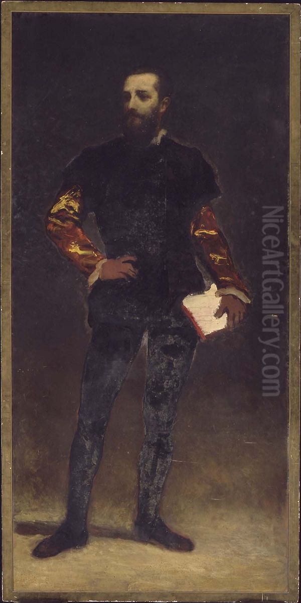 Felix Regamy Oil Painting by William Morris Hunt