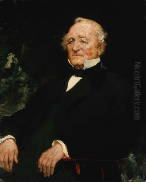 William H. Gardiner Oil Painting by William Morris Hunt