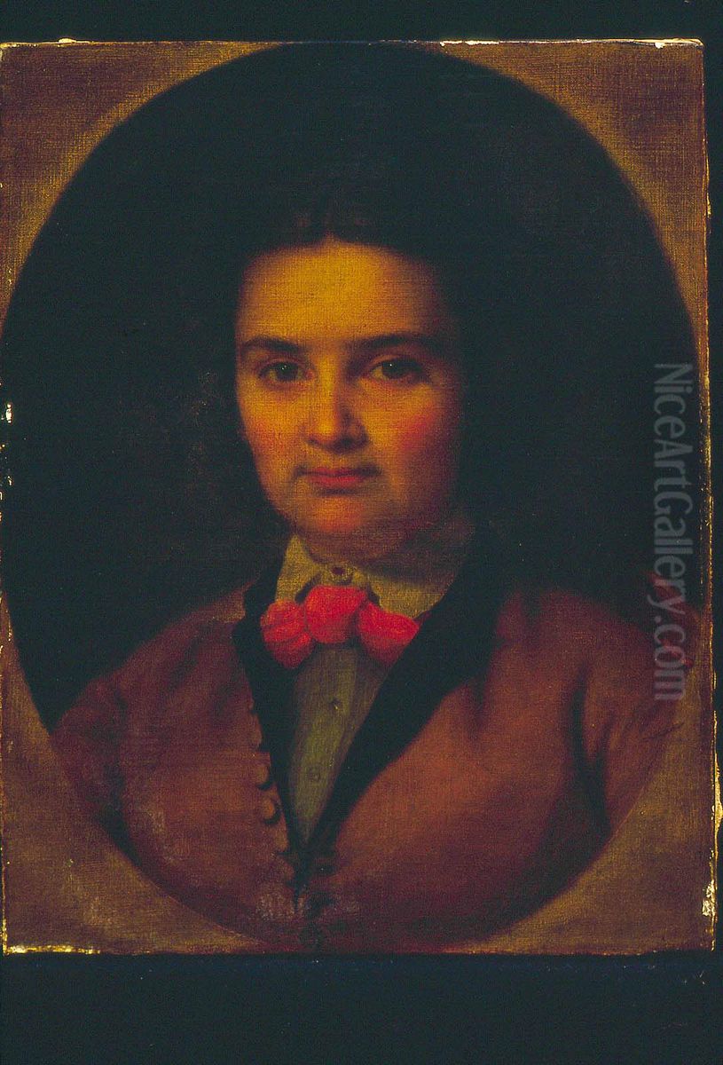 Harriet Hosmer Oil Painting by William Page