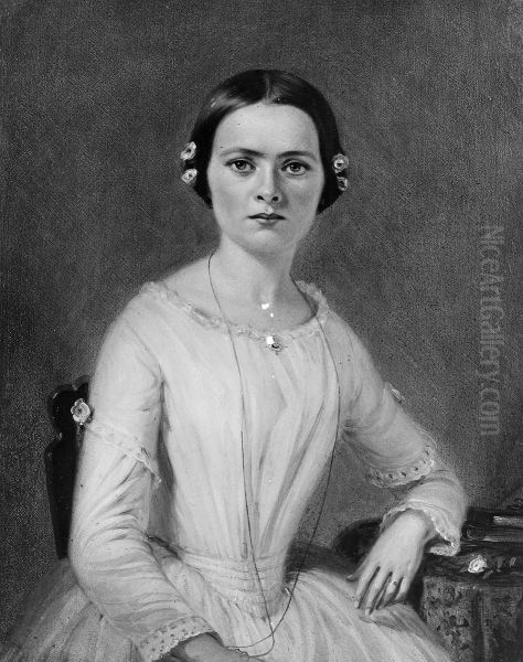 Julia Parish Raymond Oil Painting by William Sidney Mount