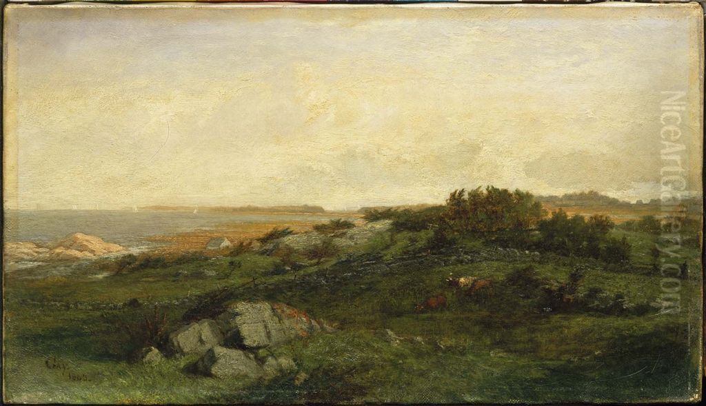 By the Sea Oil Painting by Winckworth Allan Gay