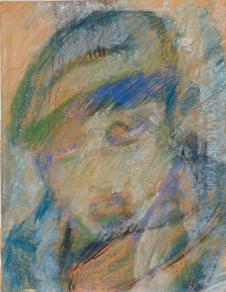 Portrait of a Man Oil Painting by Valle Rosenberg