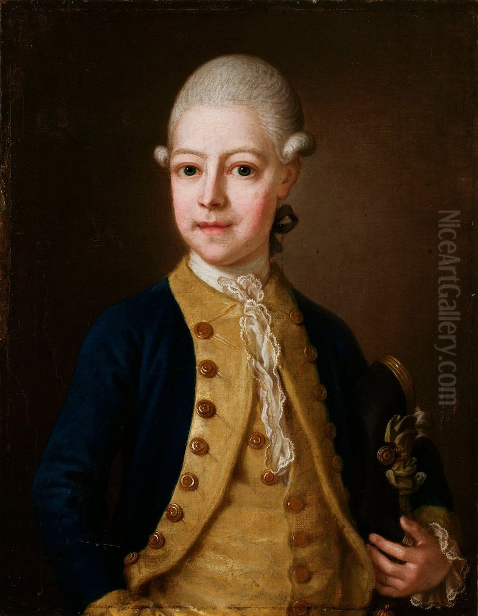 Portrait of Carl Jakob von Schultzenheim Oil Painting by Ulrika Pasch