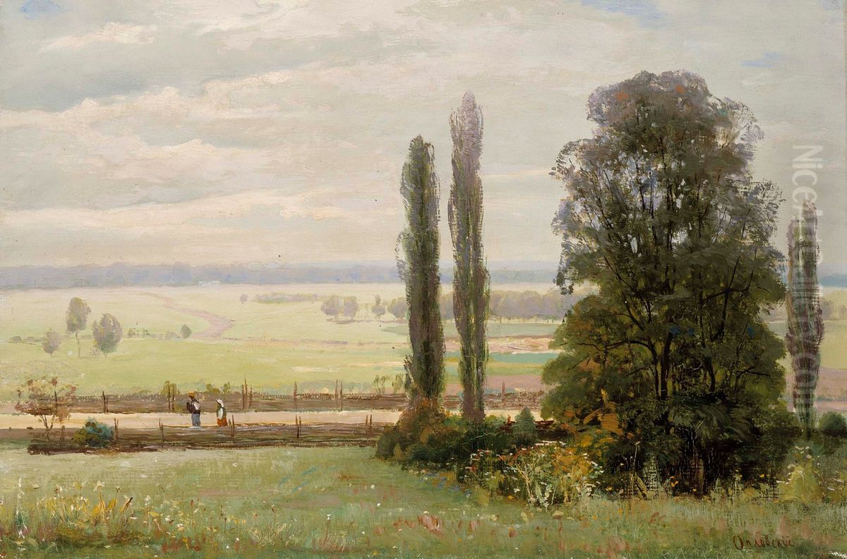 Landscape Oil Painting by Vladimir Orlovsky