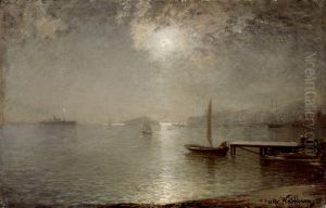Maritime Landscape in Moonlight
