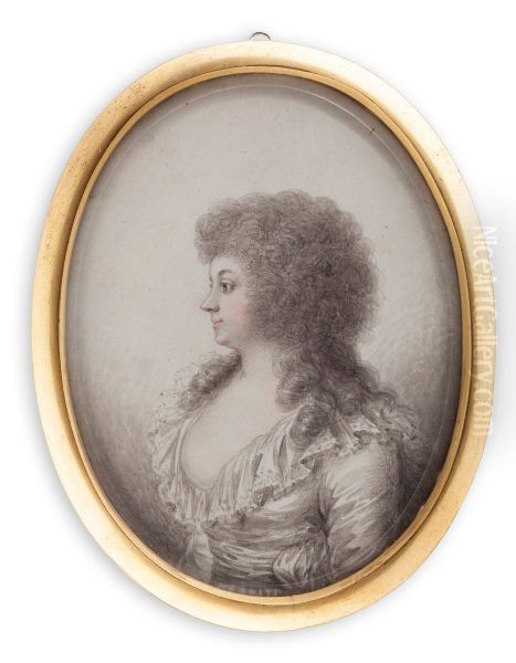 Hedvig Eleonora von Fersen Oil Painting by Fredrik Filip Klingspor