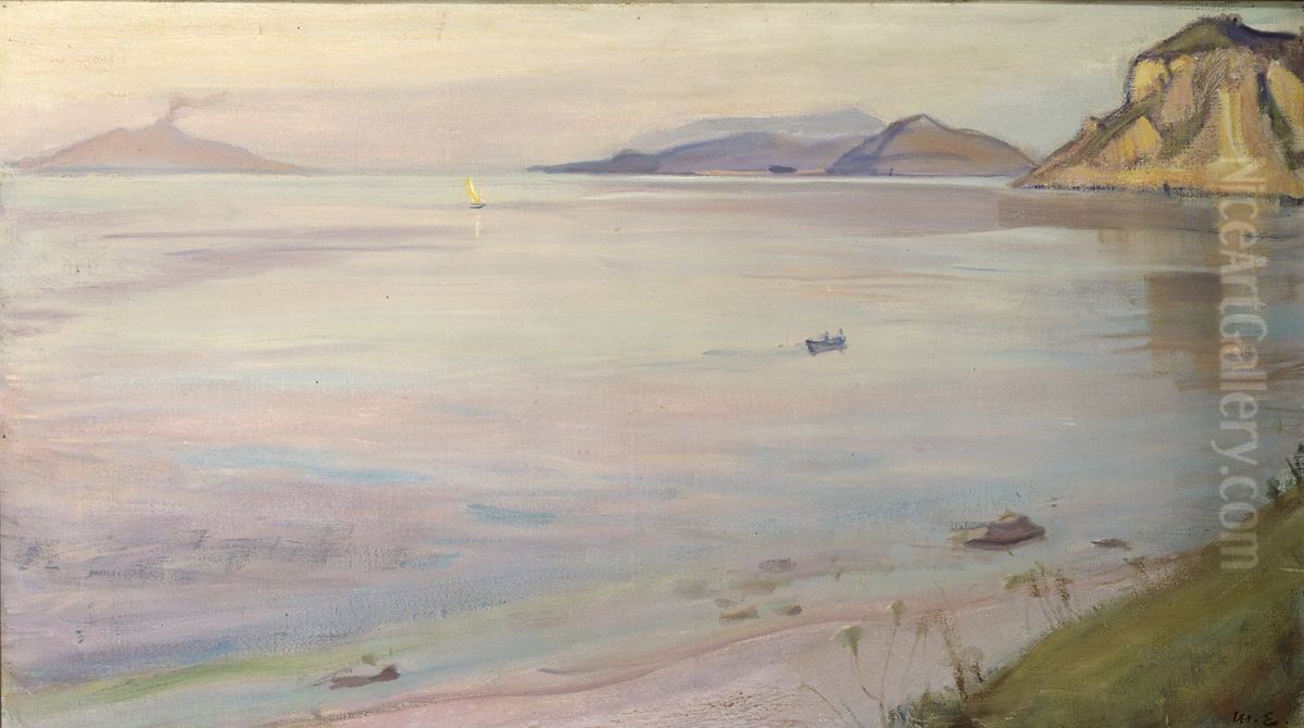 Napolinlahti Oil Painting by Magnus Enckell