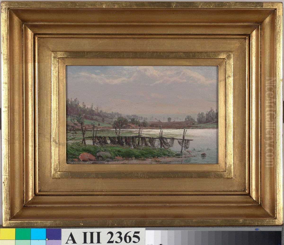 Porvoon saaristosta Oil Painting by Fanny Churberg