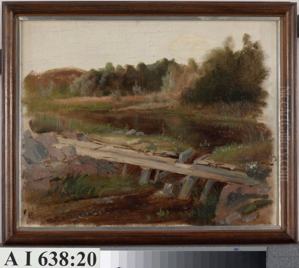 Landscape Oil Painting by Johan Knutson