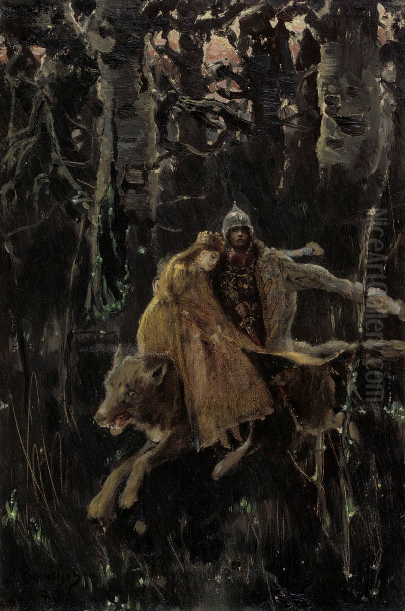 Ivan Zarevitsh Oil Painting by Viktor Vasnetsov Ivan Zarevitsh Oil Painting by Viktor Vasnetsov