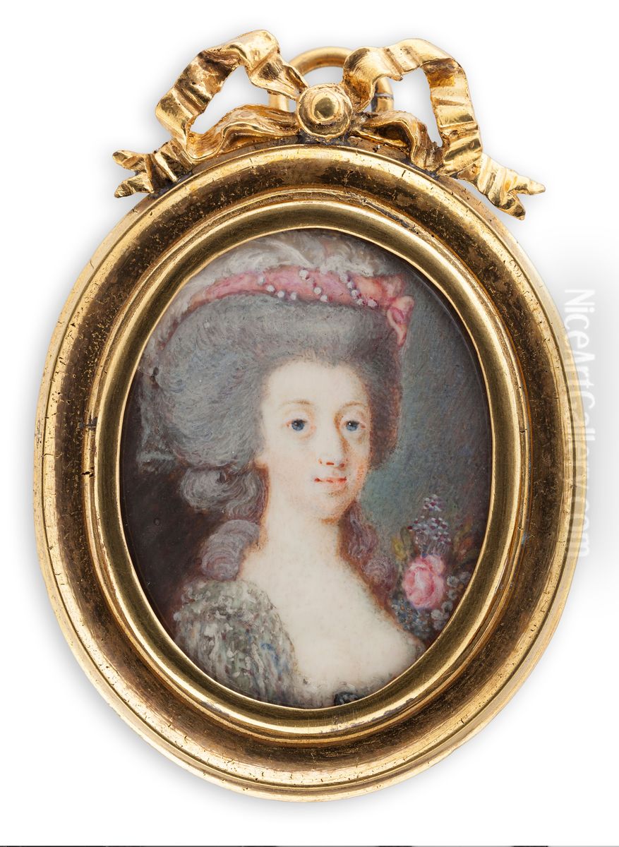 Queen Sofia Magdalena Oil Painting by Cornelius Hoeyer