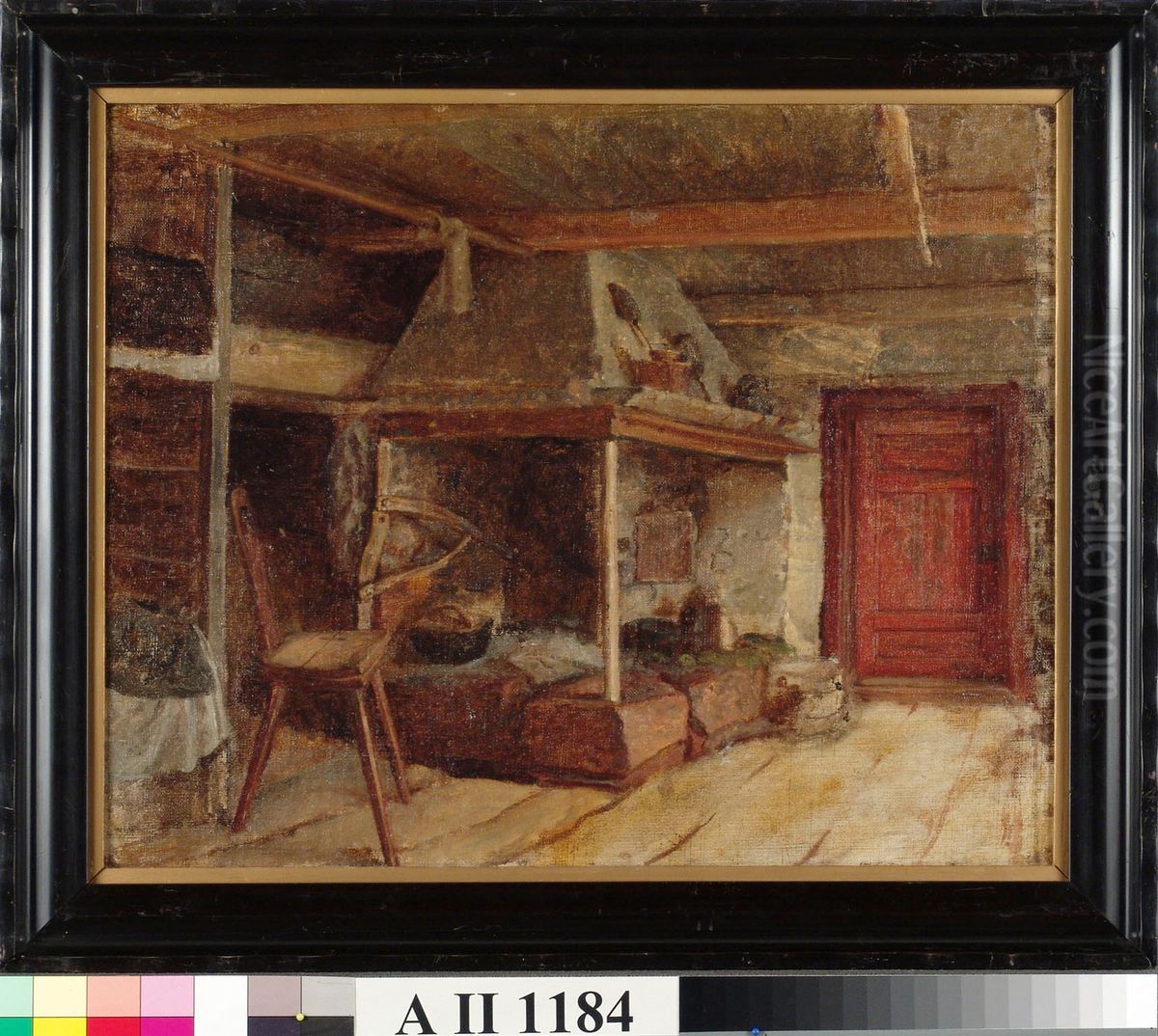 Tuvansisusta Ahvenanmaalta Oil Painting by Karl Jansson