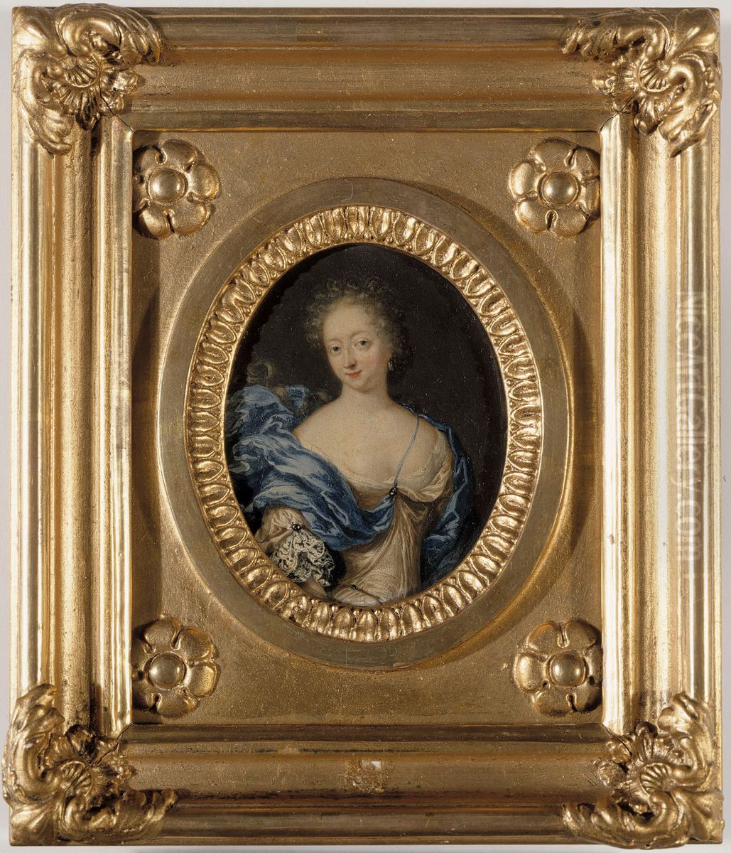 Queen Hedvig Eleonora Oil Painting by Andreas von Behn