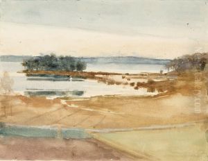 Seashore, Brown Sand