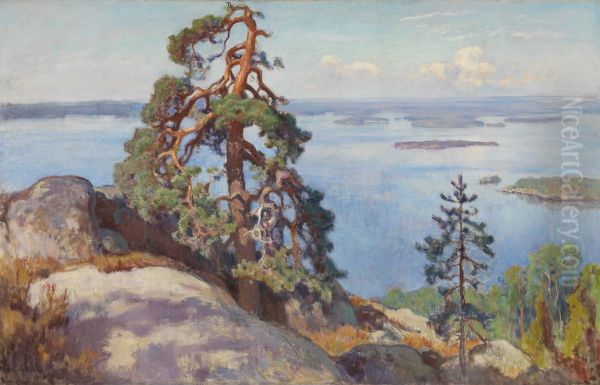 MaisemaKoli Oil Painting by Eero Jarnefelt