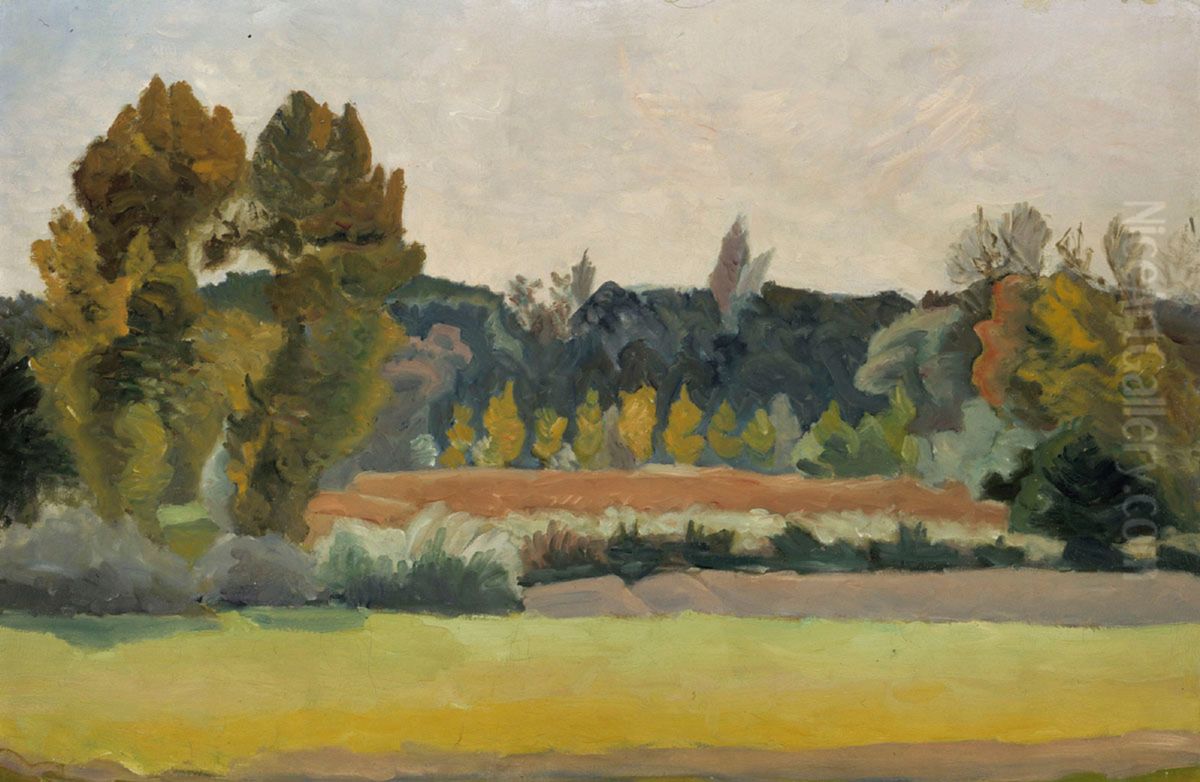 Landscape Oil Painting by Ivan Agueli