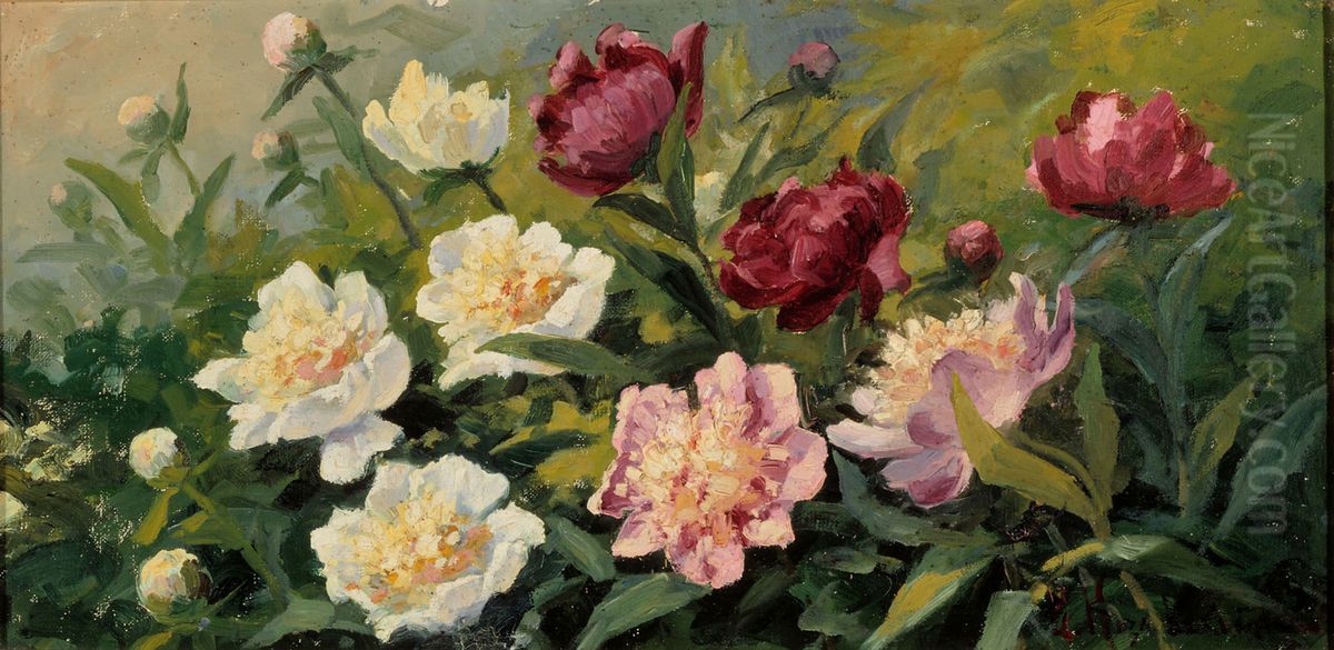 Kukkia Oil Painting by Konstantin Alexeyevich Korovin