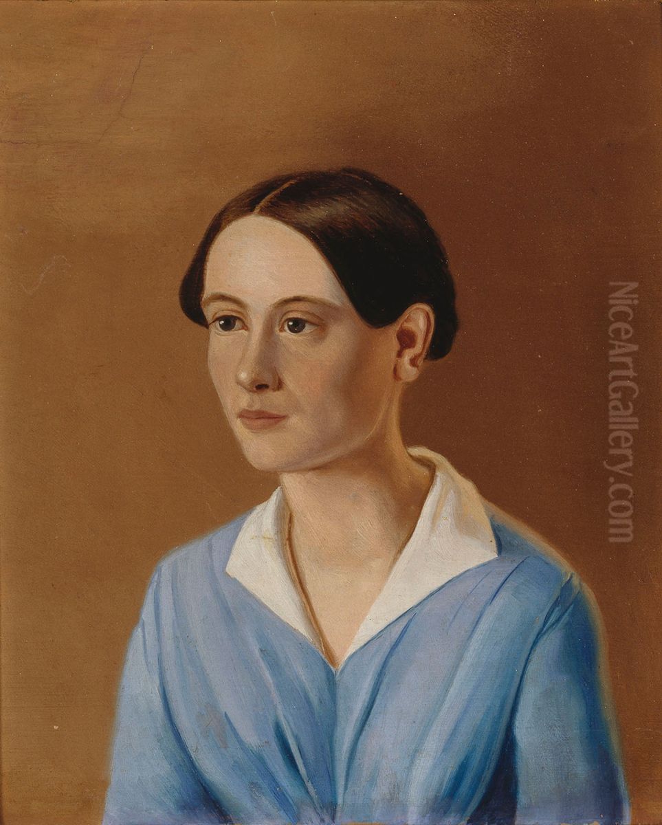 Ann-Marie Fabritius Oil Painting by Ferdinand von Wright