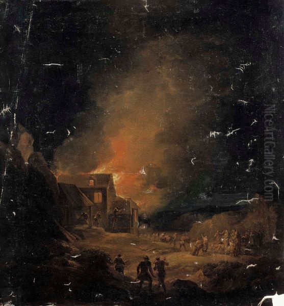 Palava talo Oil Painting by Aleksander Laureus