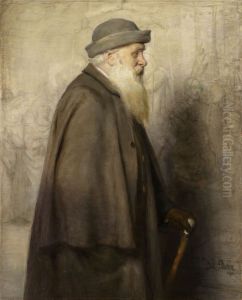Portrait of the Danish Artist Lorens Frolich Portrait of the Danish Artist Lorens Frolich