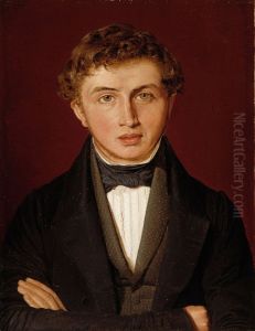 Portrait of Hans Peter Kobke, the Artist's Brother