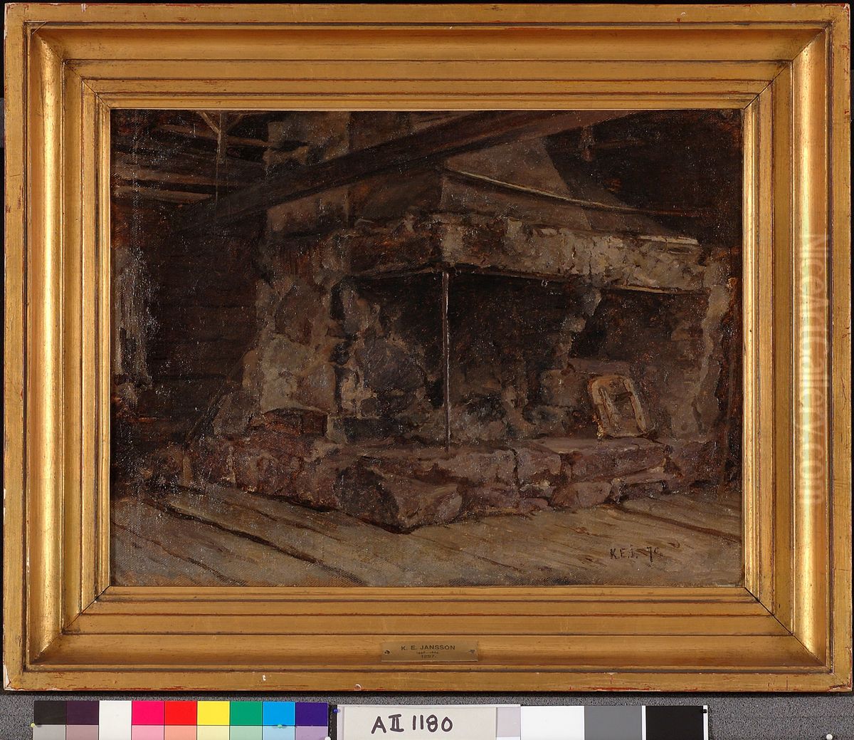 Avotakka Oil Painting by Karl Jansson