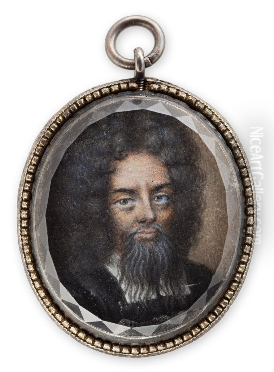 Portrait of a man Oil Painting by Elias Brenner