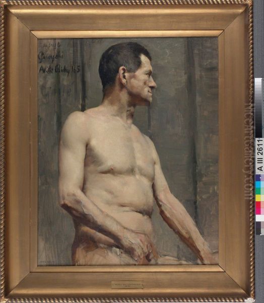 Alaston miesmalli Oil Painting by Akseli Valdemar Gallen-Kallela