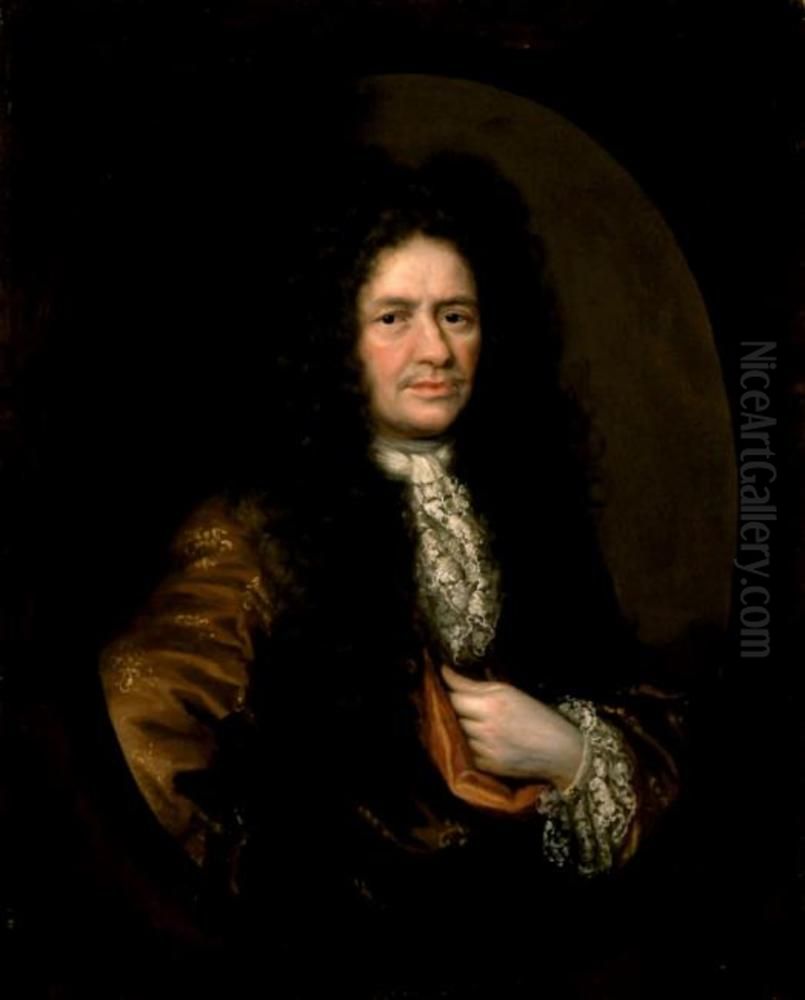 Vice-President of the Court of Appeal Henrik Georg Falkenberg af Balby Oil Painting by Martin Mytens