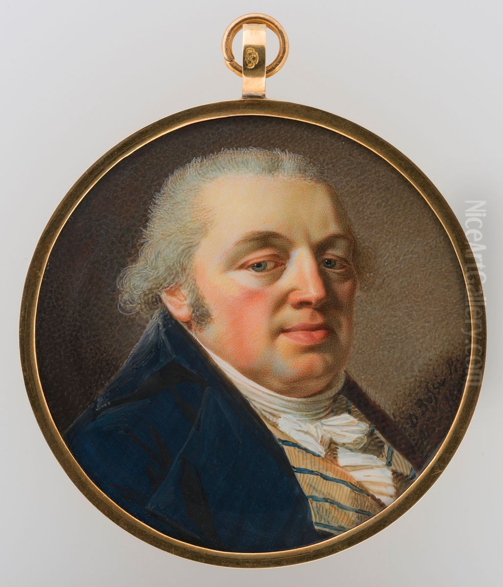 Pormestari Nelander Oil Painting by Johann Dominik Bossi