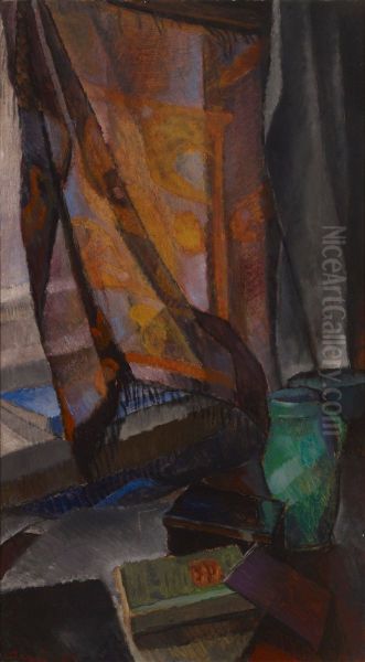 Ikkuna Oil Painting by Alvar Cawen