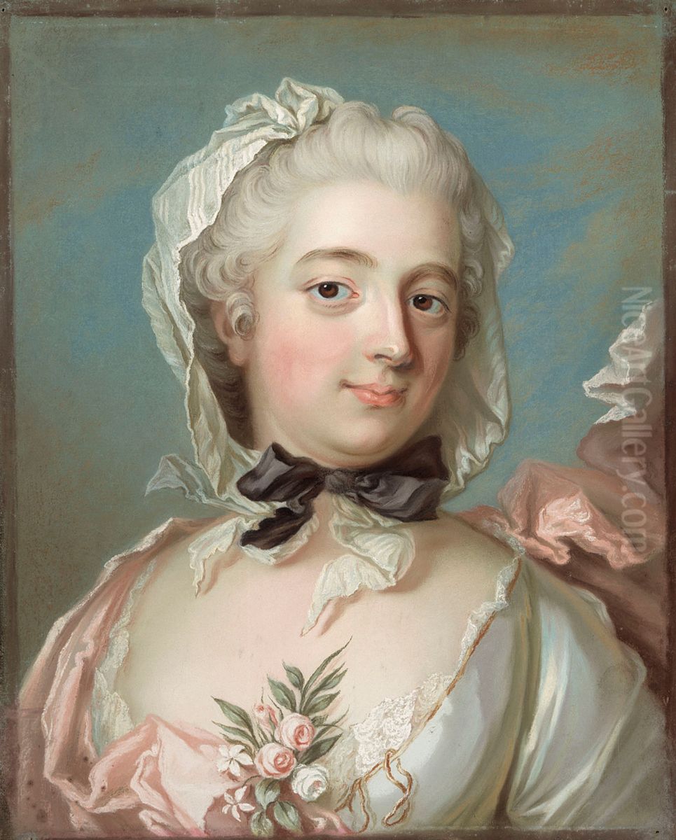 Lady Werner Oil Painting by Gustaf Lundberg