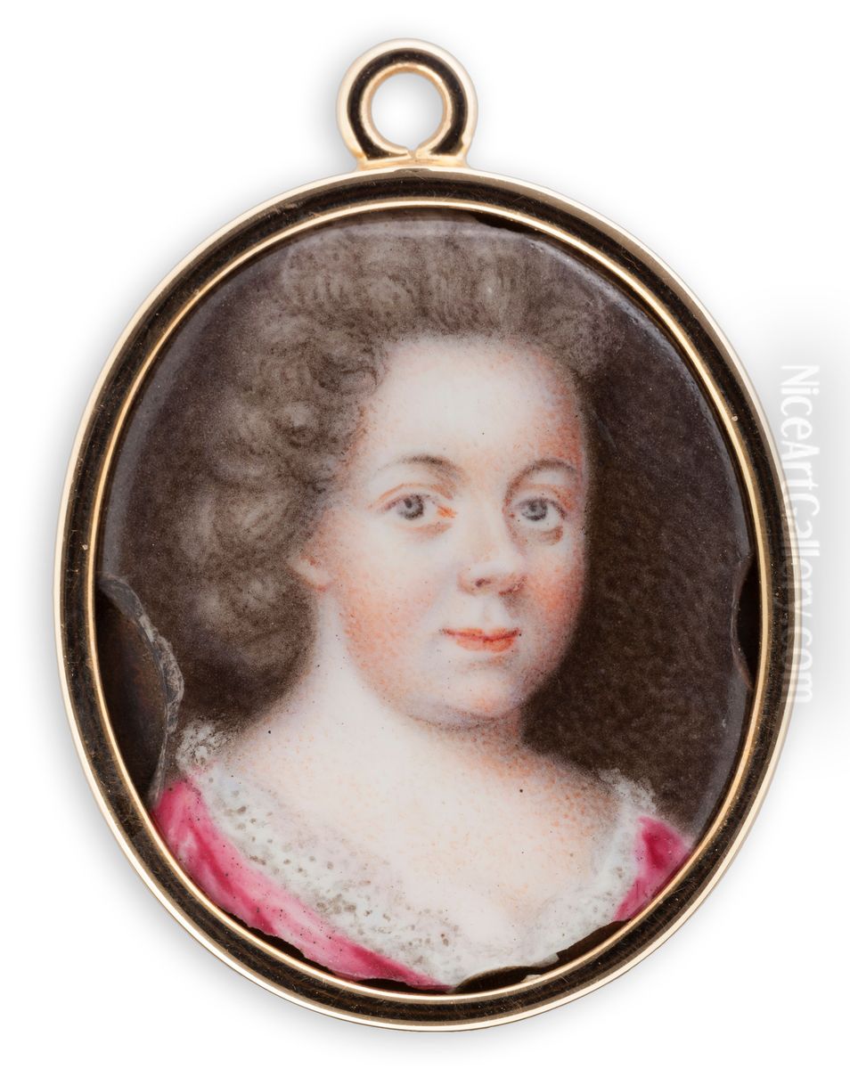 Magdalena Stenbock Oil Painting by Elias Brenner