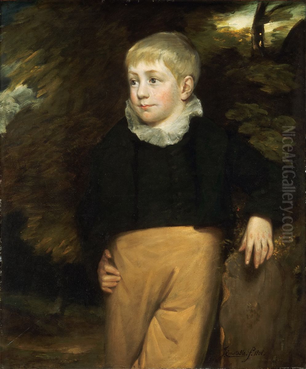 Portrait of Master Crosby Oil Painting by John Constable