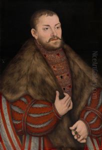 Portrait of Joachim II, Elector of Brandenburg