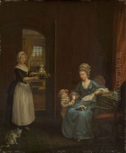 A Lady and a Servant