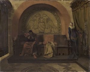 The Parting of King Robert and Bertha