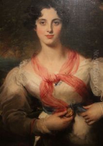 Portrait of Harriott West (Later Mrs. William Woodgate)